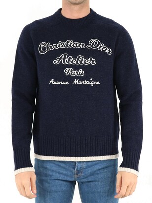 Sinds weerstand verfrommeld Christian Dior Atelier Knit Sweater - ShopStyle