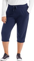 Thumbnail for your product : Just My Size Women's Plus-SizeFrench Terry Capri with Pockets
