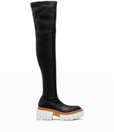 Thumbnail for your product : Stella McCartney Emilie Thigh-High Platform Boots