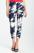 Thumbnail for your product : Vince Camuto 'Abstract Leaf' Crop Pants