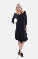 Thumbnail for your product : Everly Grey 'Kaylee' Faux Wrap Maternity Dress