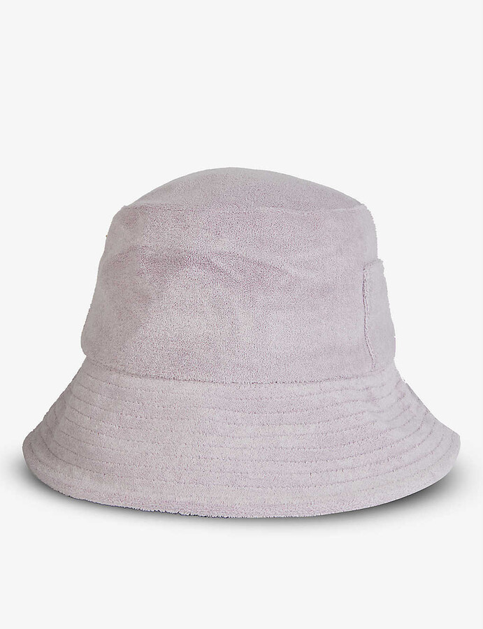 LACK OF COLOR Wave pocketed terry cotton bucket hat ShopStyle