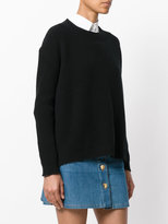 Thumbnail for your product : Odeeh stripe knit sweater