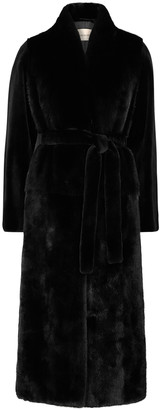 Yves Salomon Black Mink Fur Coat - ShopStyle