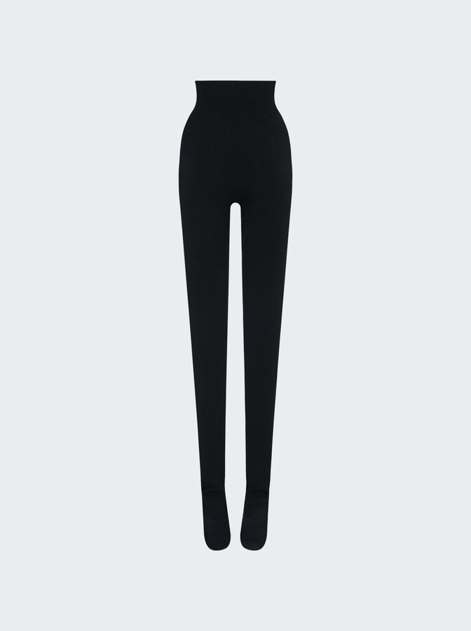 Mimi Viscose Tights Black