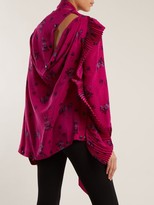 Thumbnail for your product : Balenciaga Multi Snaps Blouse - Pink Print