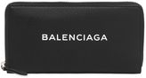 Balenciaga Portefeuille En Cuir Avec Logo Imprimé