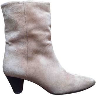 isabel marant dyna suede ankle boots