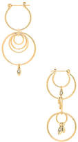 Thumbnail for your product : Luv Aj Eclipse Hoop Earrings