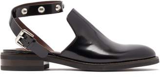 See by Chloe Studded-strap Leather Loafers - Womens - Black