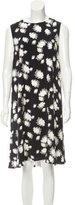 Thumbnail for your product : Mulberry Silk Abstract Print Dress
