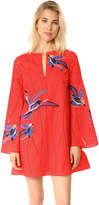 Thumbnail for your product : Tanya Taylor Bird Embroidered Jackie Dress