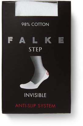 Falke Step Invisible Cotton-Blend Socks - Men - White