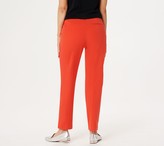 Thumbnail for your product : Isaac Mizrahi Live! Petite 24/7 Stretch Wide Waistband Ankle Pants