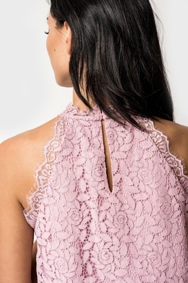 Gibson Lace Trim Sleeveless Top