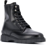 Thumbnail for your product : Car Shoe Leather Combat Boots