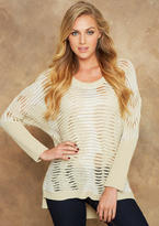 Thumbnail for your product : Alloy Metallic Open Stitch Sweater