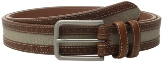 Johnston & Murphy Perfed Linen Belt Men's Belts