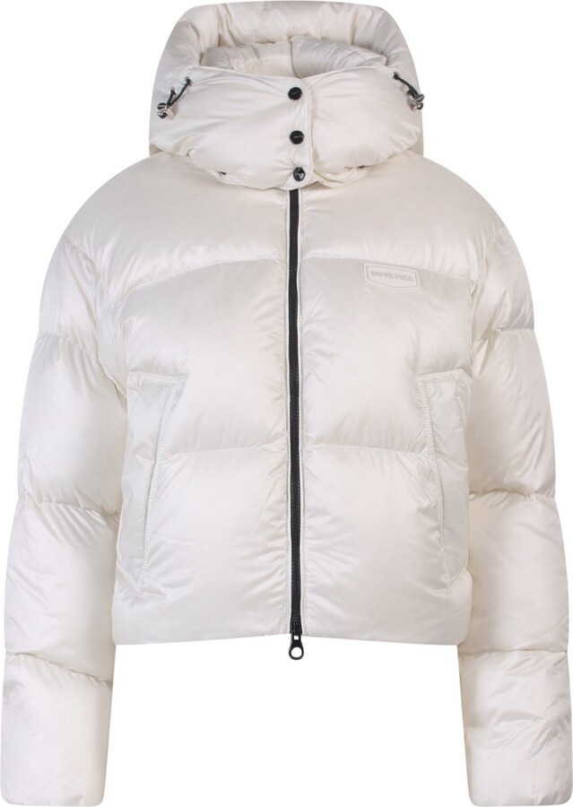 Duvetica Padded jacket with removable hood - ShopStyle Down & Puffer Coats