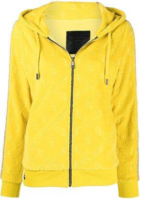 yellow zip sweatshirt