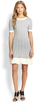 Thumbnail for your product : Timo Weiland Alani Stripe-Patterned Stretch Knit Dress