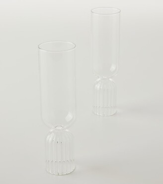 Fferrone Design May set of 2 champagne flute glasses