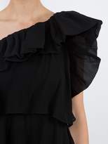 Thumbnail for your product : Givenchy Black one shoulder dress