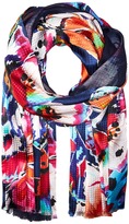Thumbnail for your product : Echo Flutter Bye Double-Faced Wrap Scarf Scarves