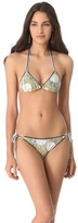 Thumbnail for your product : Anna & Boy Sliding Triangle Bikini with Rings
