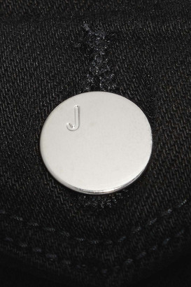 J Brand Moto Cropped Denim Jacket