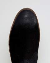 Thumbnail for your product : ASOS DESIGN Chelsea Boots In Black Suede With Back Zip Detail With Natural Sole