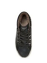 Thumbnail for your product : Studded Suede & Leather Sneakers