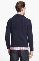 Thumbnail for your product : Shipley & Halmos Cable Knit Shawl Collar Cardigan