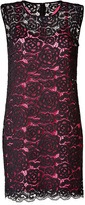 Thumbnail for your product : DKNY Lace Dress with Contrast Lining