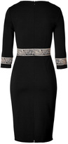 Thumbnail for your product : Etro V-Neck Dress with Paisley Print Paneling