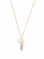 Thumbnail for your product : Leda Madera Meryl two-tone necklace