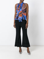 Thumbnail for your product : Emilio Pucci pussy-bow fastening blouse - women - Silk - 40