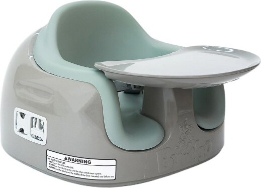 Bumbo BumboToddlerMultiSeat3-in-1BoosterHighChairandTray,Breige&Agave,2Pack