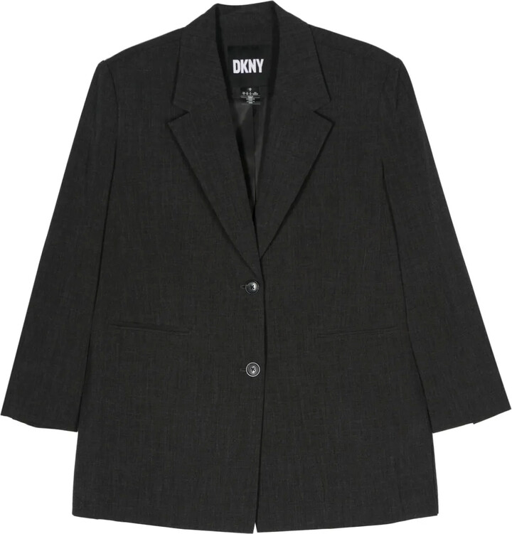 Mélange Twill Blazer