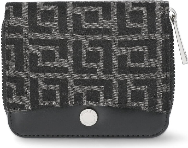 Fiorelli Women’s Elizabeth Zip Around Wallet, Black Jacquard