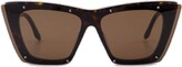 Thumbnail for your product : Alexander McQueen Sunglasses Cat-Eye Frame Sunglasses
