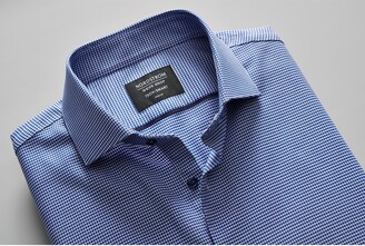 Nordstrom Men's Shop Tech-Smart Trim Fit Stretch Texture Dress Shirt