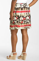 Thumbnail for your product : Vince Camuto Nwt $89 Tie Dye Sarong Mini Skirt Lined ~Salmon *6/8/10/12/14