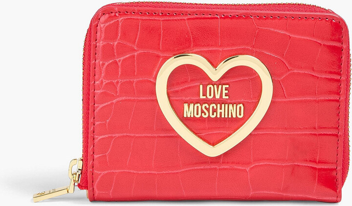 Croc-effect wallet