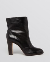 Thumbnail for your product : Elie Tahari Pointed Toe Platform Booties - Haines High Heel