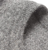 Thumbnail for your product : Alexander McQueen Check Mohair and Wool-Blend Sweater