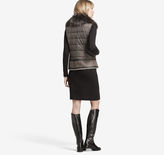 Thumbnail for your product : Johnston & Murphy Mixed-Media Faux-Shearling Vest