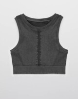 Thumbnail for your product : aerie OFFLINE By Seamless Macrame Longline Sports Bra