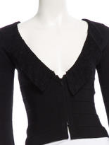 Thumbnail for your product : Herve Leger Paneled Ruffle Top
