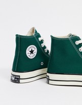 green chuck 70 high sneakers